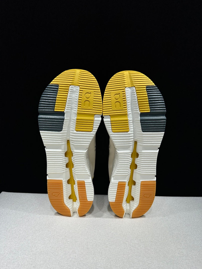 Beige and Yellow On Cloudnova Form 2 Sneakers - product image from the listing.