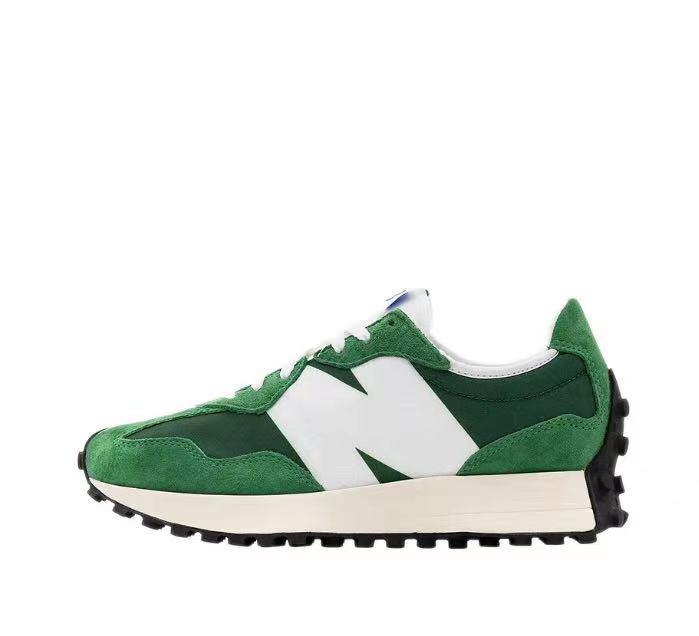 New Balance MS327LG1 Sneakers in Green - product image from the listing.