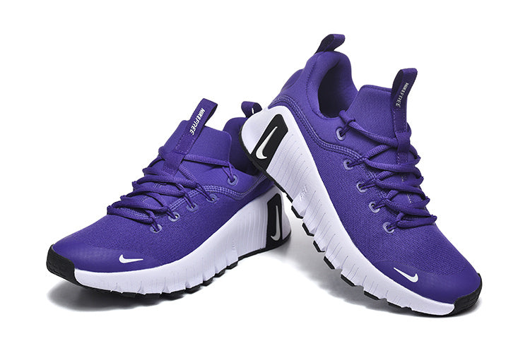 Nike Free Low-Top Sneakers in Purple - product image from the listing.