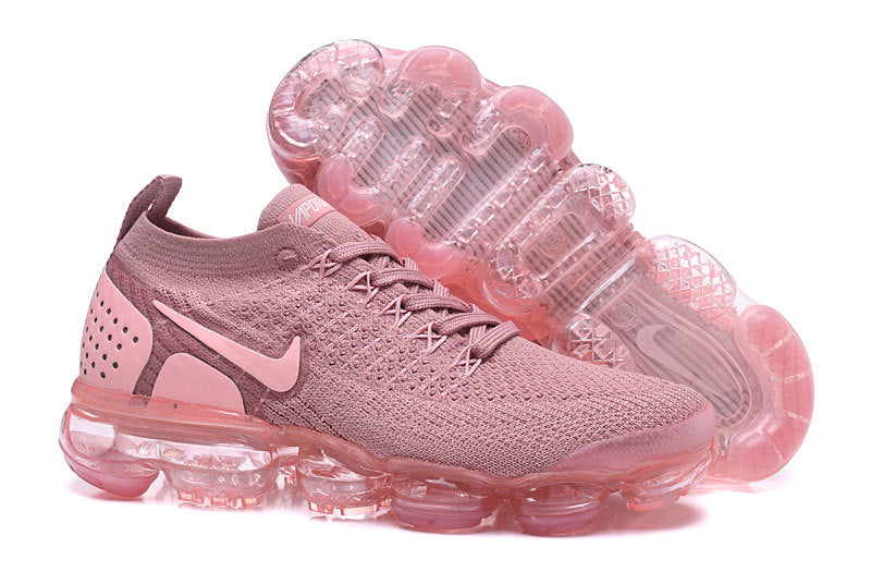 Nike Air VaporMax Flyknit 2 Cherry Sneakers in Pink 942843-500 - product image from the listing.