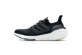 adidas UltraBoost 21 Running Shoes in Black White FY0306 - product image from the listing.