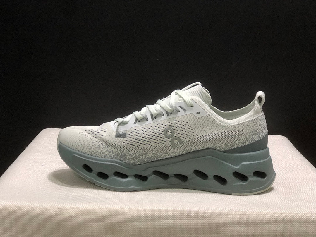 On Cloudsurfer Max Shoes for Running, Grey and Moon - product image from the listing.