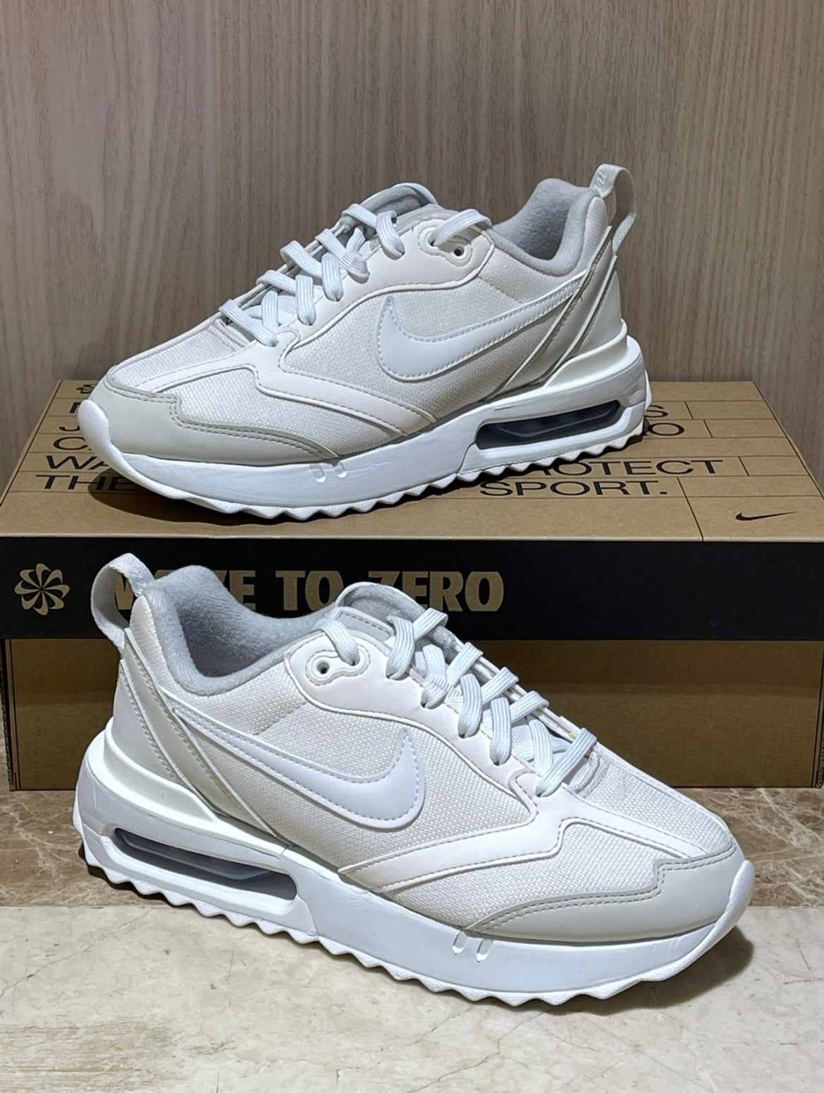 Grey Nike Air Max Dawn DM8261-001 Sneakers - product image from the listing.