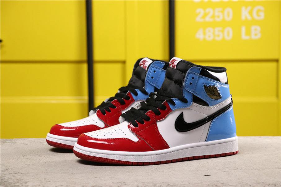 Air Jordan 1 Fearless High-Top Sneakers CK5666-100 - product image from the listing.