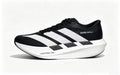 Adizero Evo SL 2 Running Shoes, in Black and White - product image from the listing.