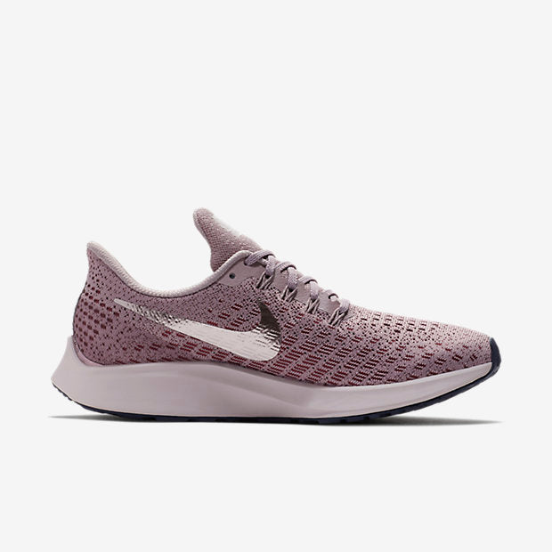 Women's Nike Air Zoom Pegasus 35 Running Shoes Rose 942855-601 - product image from the listing.