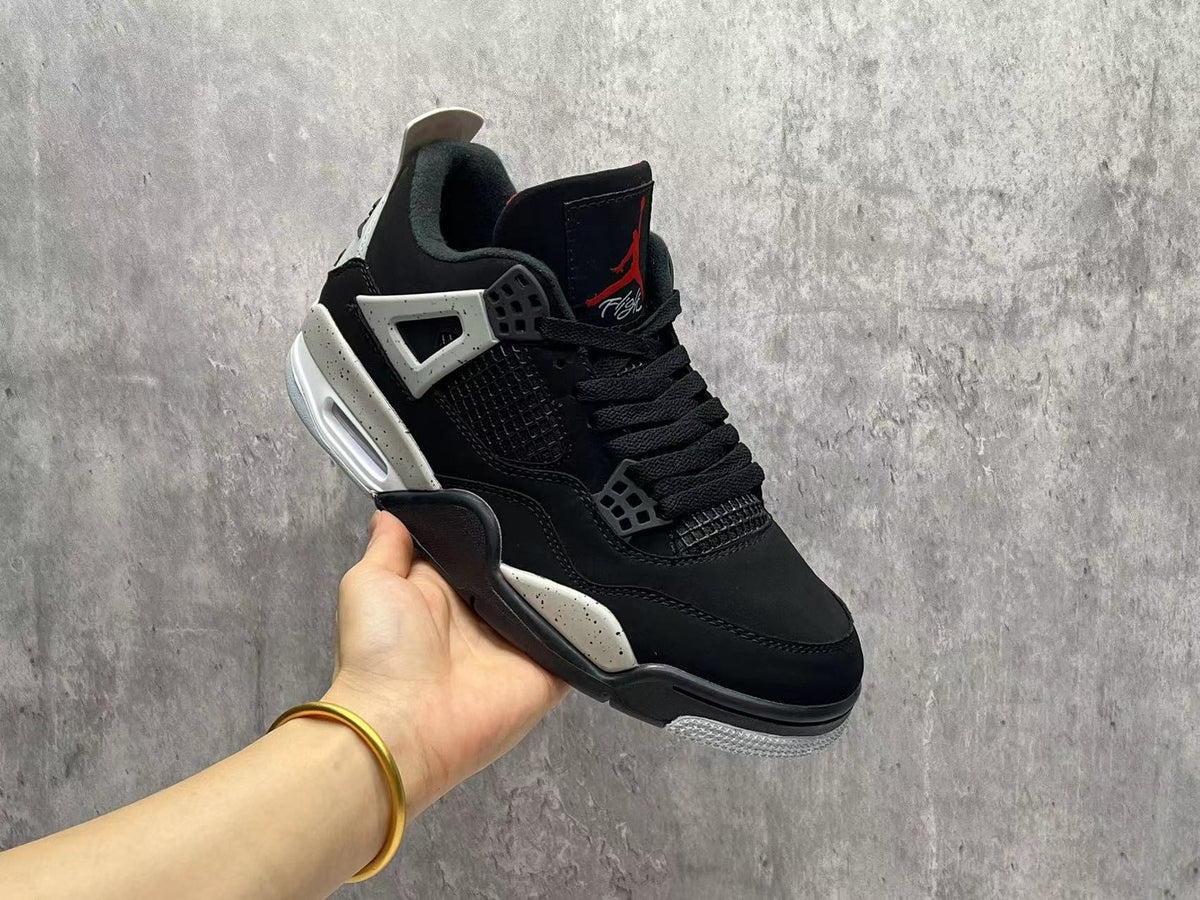 Black Cement - Air Jordan 4 Retro - product image from the listing.