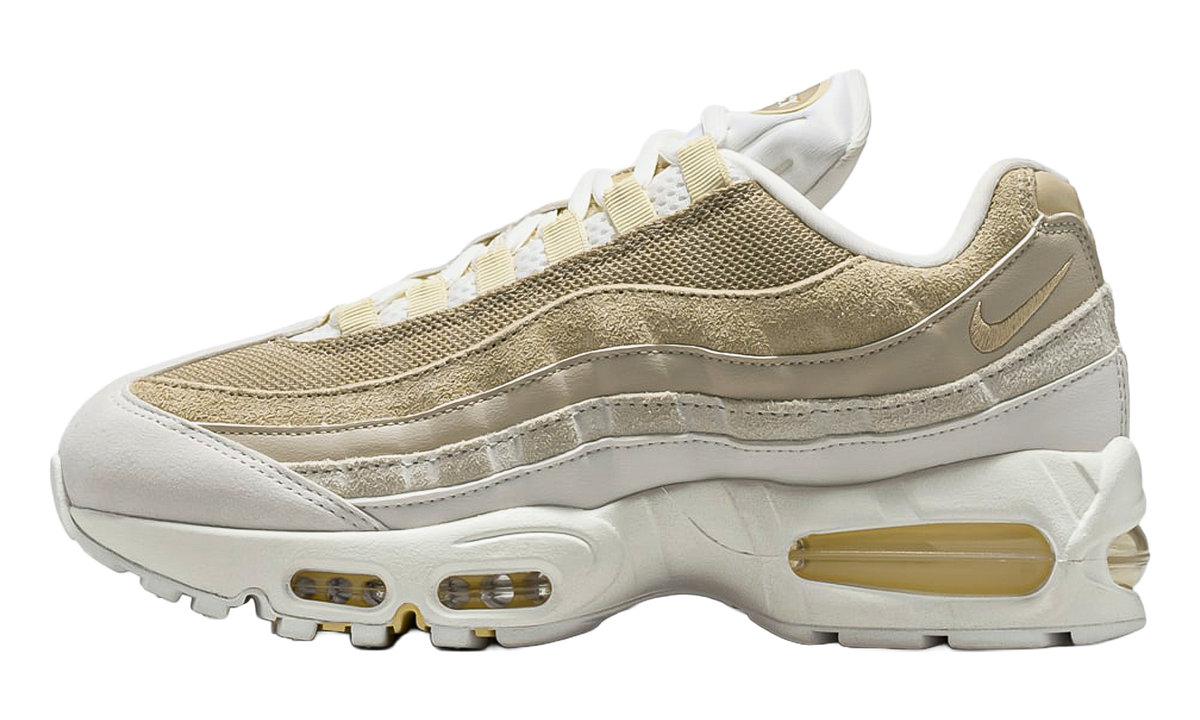 Women's Air Max 95 "Big Bubble Sail Light Orewood Brown Linen" IB6396 104 - product image from the listing.