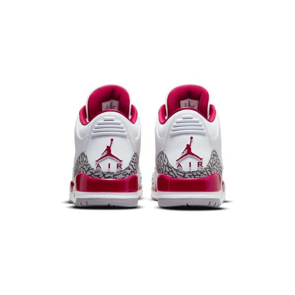 "Cardinal Red" Air Jordan 3 - product image from the listing.