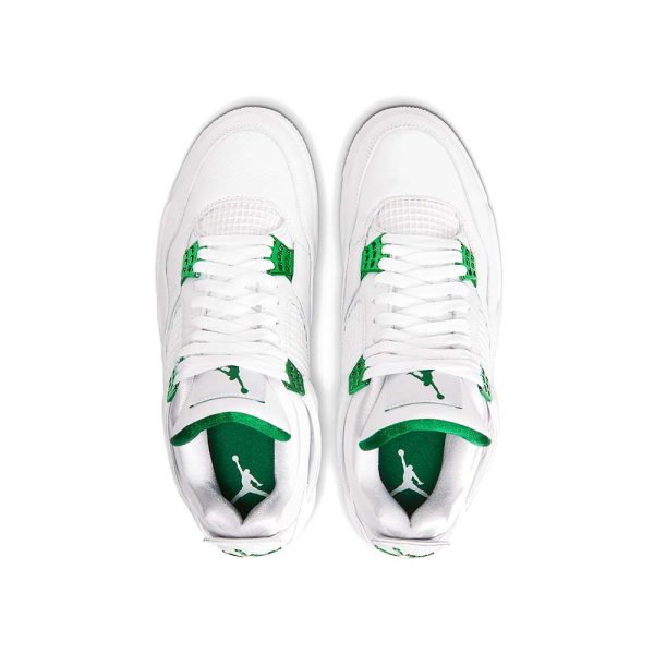 "Metallic Green" Air Jordan 4 Retro - product image from the listing.