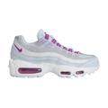Women's Nike Air Max 95 Football Grey Hyper Violet - product image from the listing.