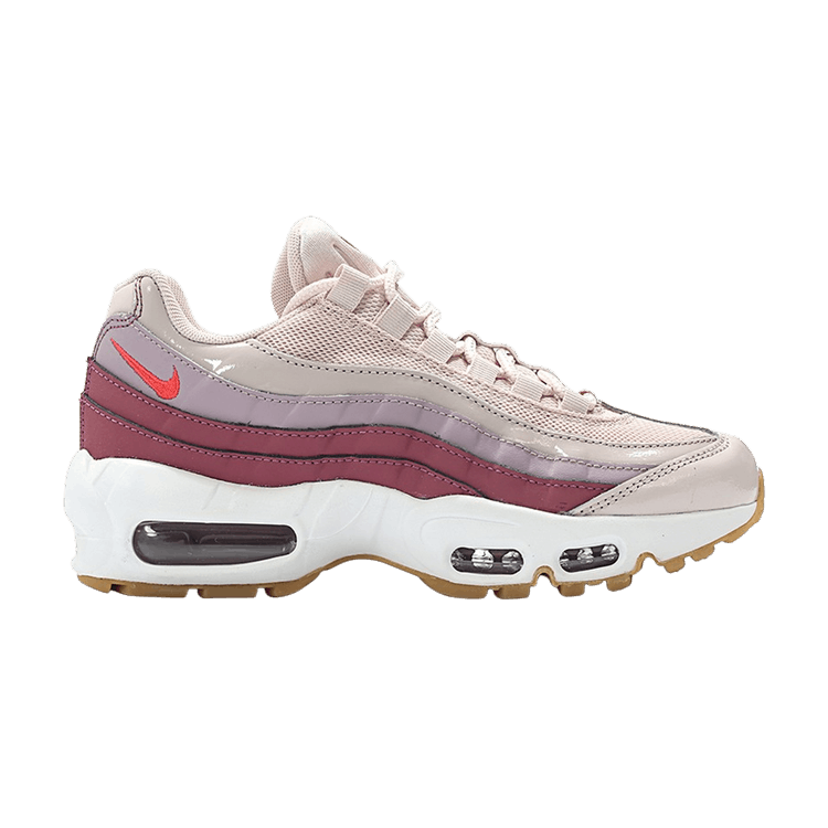 Women's Nike Air Max 95 Barely Rose Hot Punch - product image from the listing.