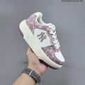 MLB Chunky Liner Low-Top Sneakers in Mauve and in White - product image from the listing.