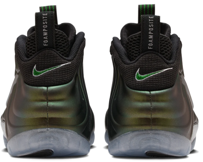 "Pine Green" Nike Air Foamposite Pro Sneakers - product image from the listing.