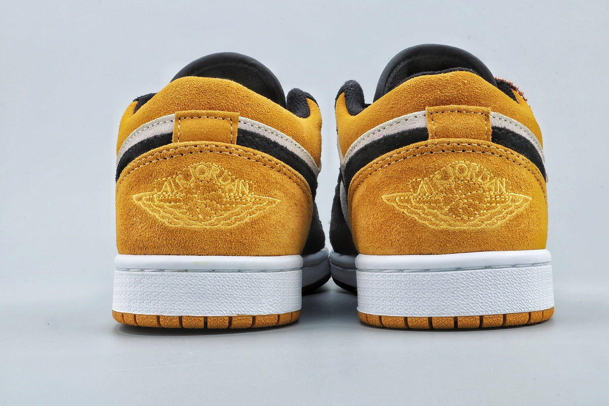 Yellow Toe Sneakers - Jordan 1 Low - product image from the listing.