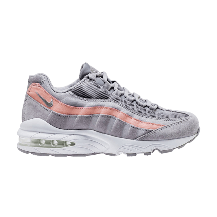 Atmosphere Grey Bleached Coral (GS) - Nike Air Max 95 - product image from the listing.