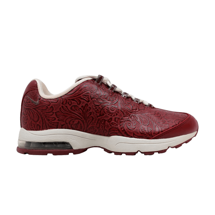 Women's Nike Air Max 95 Zen Premium Red/Orewood Brown-Birch - product image from the listing.