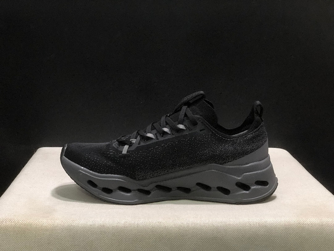 Black On Cloudsurfer Max Running Shoes - product image from the listing.