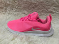 Pink and White Nike Lunarlon 5 Running Sneakers - product image from the listing.