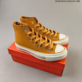 Converse Chuck 70 High Top Trainers in Mustard - product image from the listing.