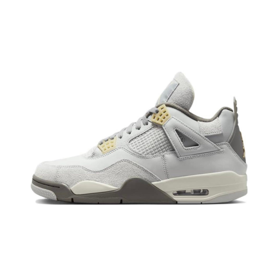 Air Jordan 4 SE Craft Sneakers in Grey DV3742-021 - product image from the listing.