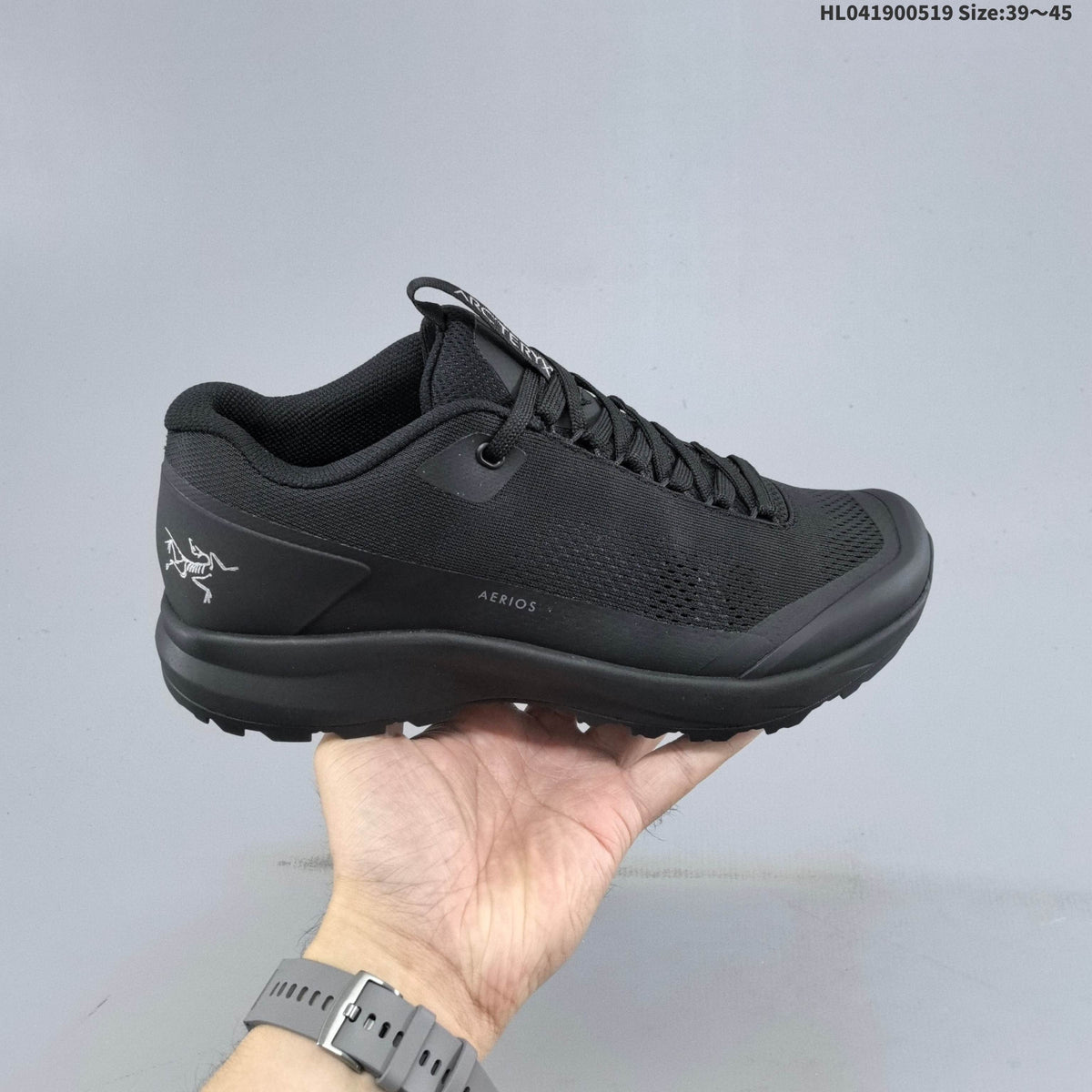 Arc'teryx Sylan M Low-Top Outdoor Sneakers, in Black - product image from the listing.
