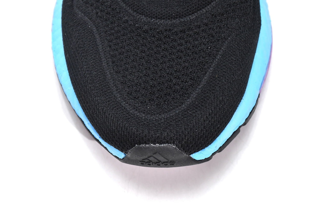 adidas UltraBoost 22 Running Shoes in Black Yellow GV8829 - product image from the listing.
