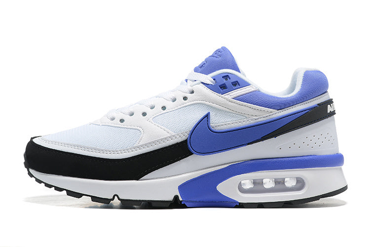 Nike Air Max Sneakers in White Blue Black - product image from the listing.