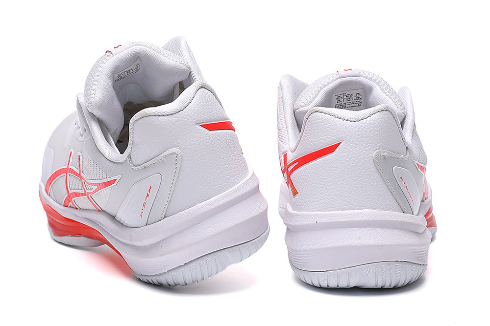 ASICS Sky Elite FF 3 Volleyball Shoes in White Orange - product image from the listing.
