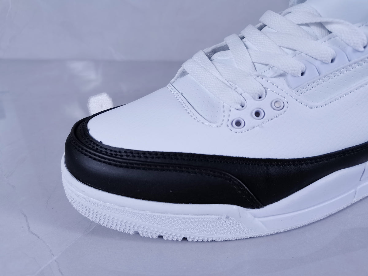 Nike Air Jordan 3 Retro SP Sneakers in White and Black - product image from the listing.