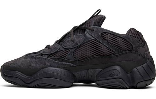 Yeezy 500 Utility Sneakers in Black - product image from the listing.
