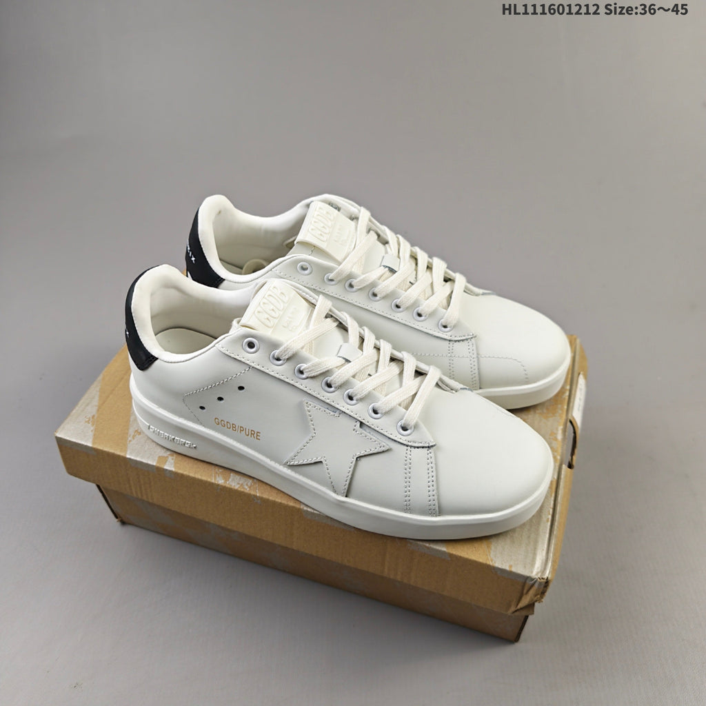 Golden Goose Purestar Low-Cut Sneakers with Star Detail - product image from the listing.