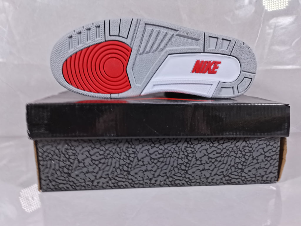 Black Cement Sneakers - Jordan 3 Retro - product image from the listing.