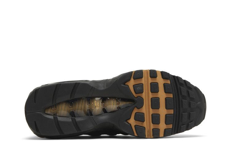 Nike Air Max 95 Black Elemental in Gold - product image from the listing.