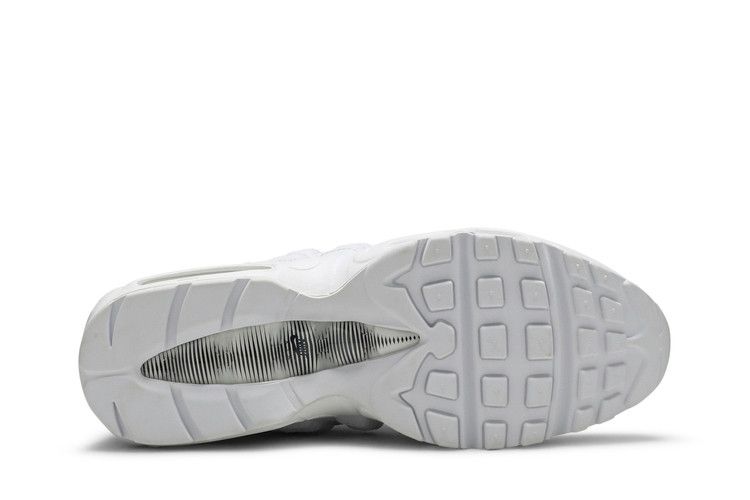 Women's Nike Air Max 95 Triple White - product image from the listing.