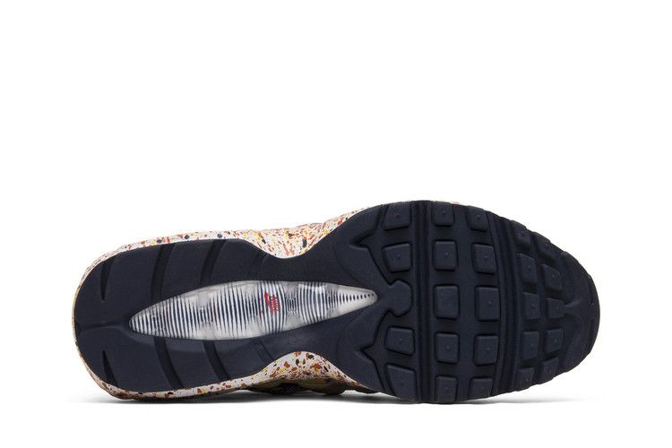 Women's Nike Air Max 95 Se Vast Grey Midnight Navy - product image from the listing.