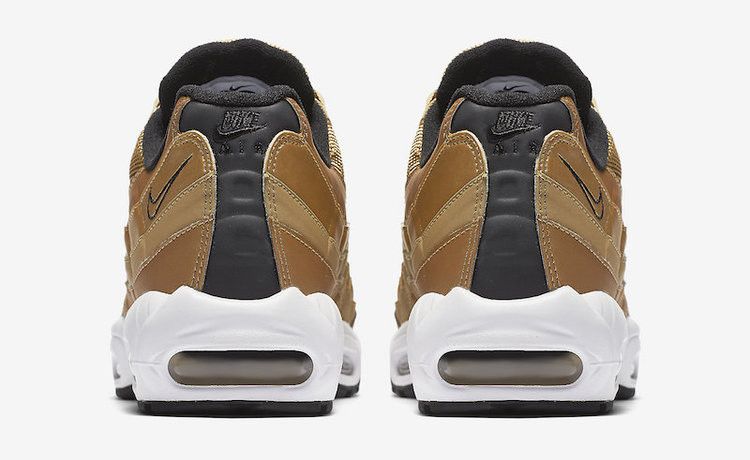 Nike Air Max 95 in Metallic Gold - product image from the listing.