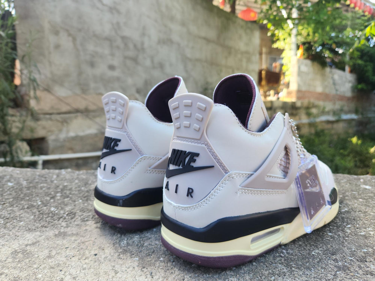 Violet Ore/Brown/Pink - Air Jordan 4 Retro × A Ma Manière - product image from the listing.