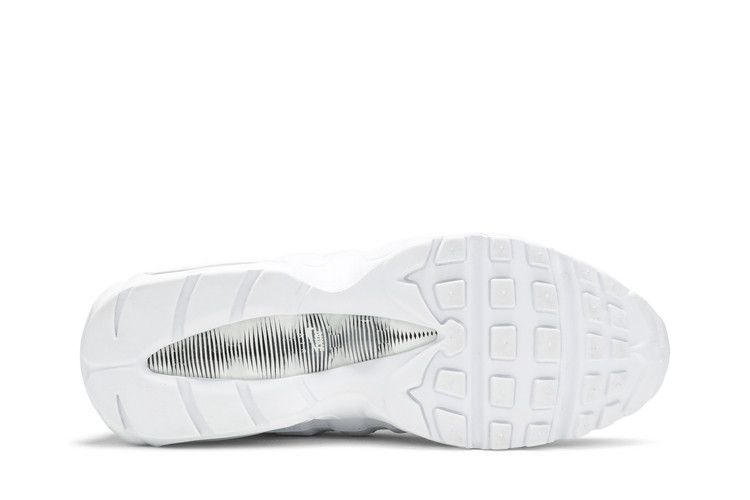 Nike Air Max 95 in White Pure Platinum - product image from the listing.