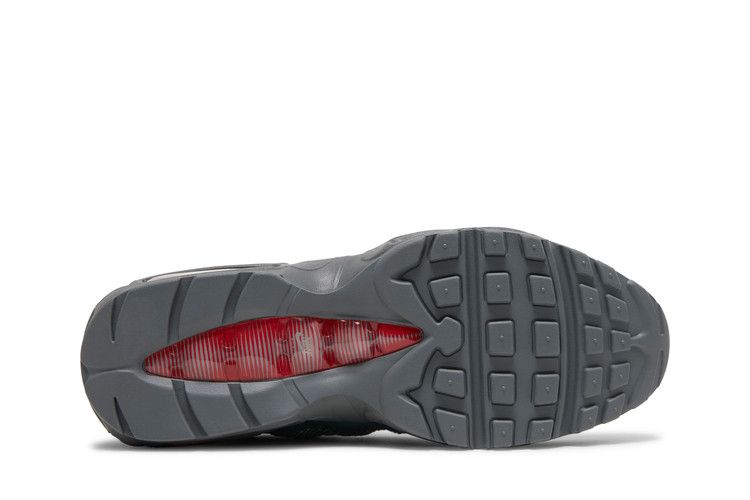 Nike Air Max 95 in Grey Red - product image from the listing.