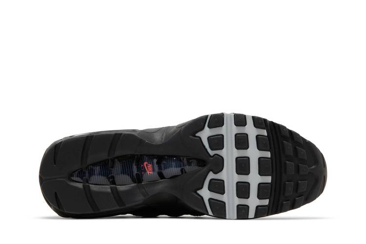 Nike Air Max 95 Track in Red Smoke Grey - product image from the listing.
