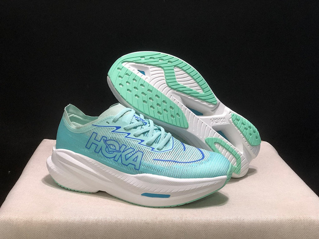 HOKA Mach X 2 Running Shoes, in Aqua Blue - product image from the listing.