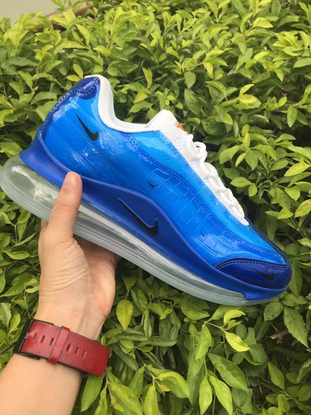 Nike Air Max 720 Sneakers in Blue and White - product image from the listing.