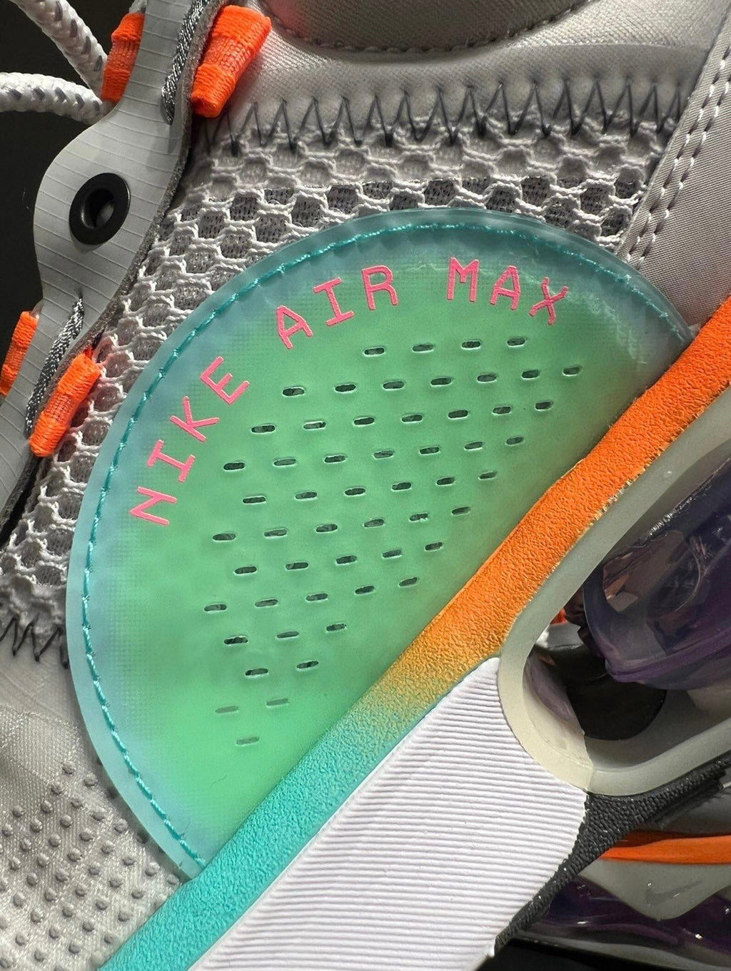 Nike Air Max 2021 Sneakers in Grey Orange DO2336-010 - product image from the listing.