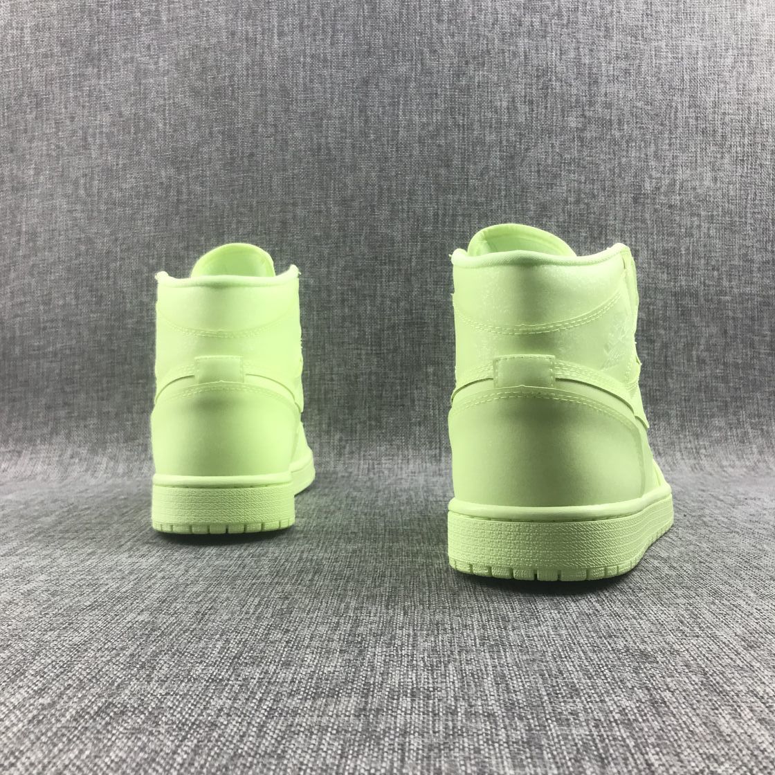 Air Jordan 1 Mid AH7389-700 Sneakers in Volt - product image from the listing.