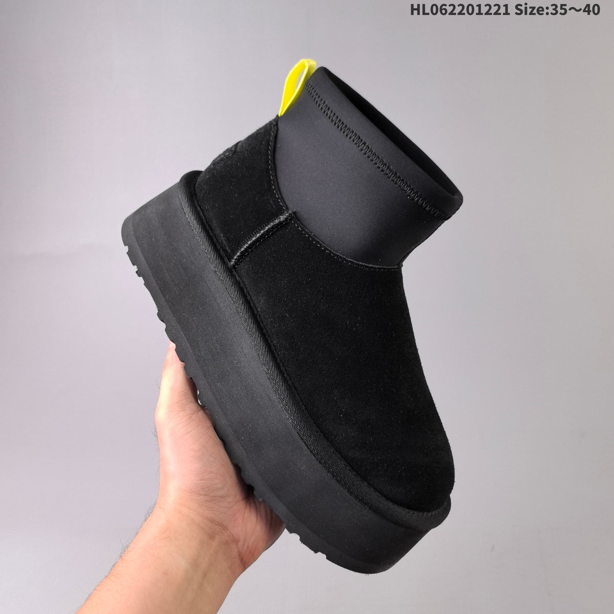 Classic Mini Suede Platform Boots by UGG - product image from the listing.