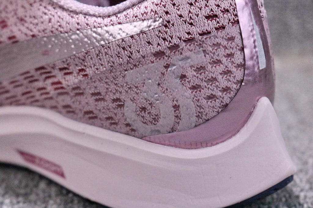 Women's Nike Air Zoom Pegasus 35 Running Shoes Rose 942855-601 - product image from the listing.