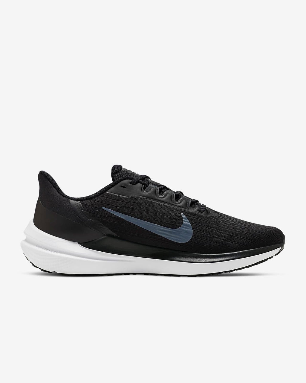 Nike Air Winflo 9 Running Shoes in Black DD6203-001 - product image from the listing.
