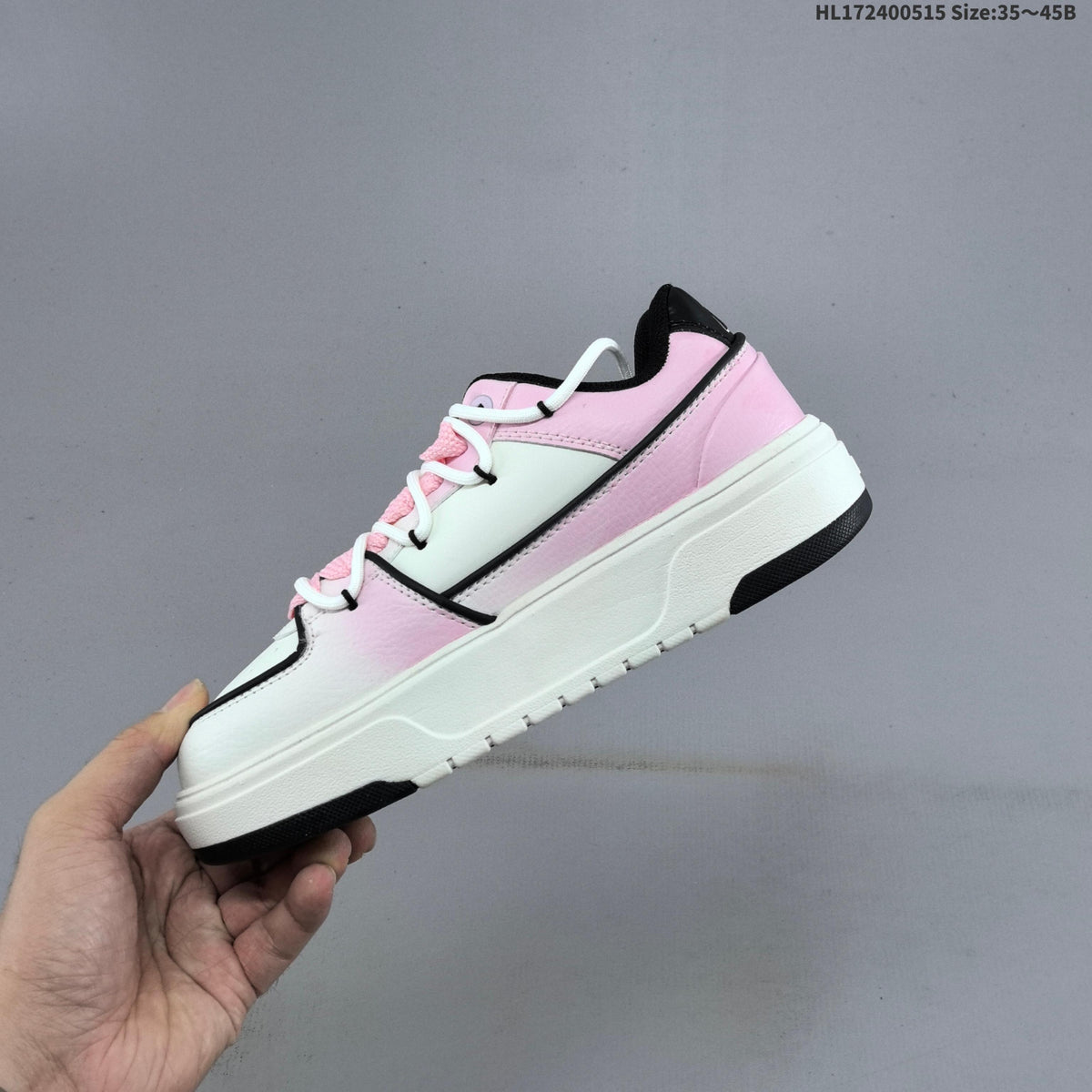 Pink and White MLB Chunky Graffiti Sneakers - product image from the listing.