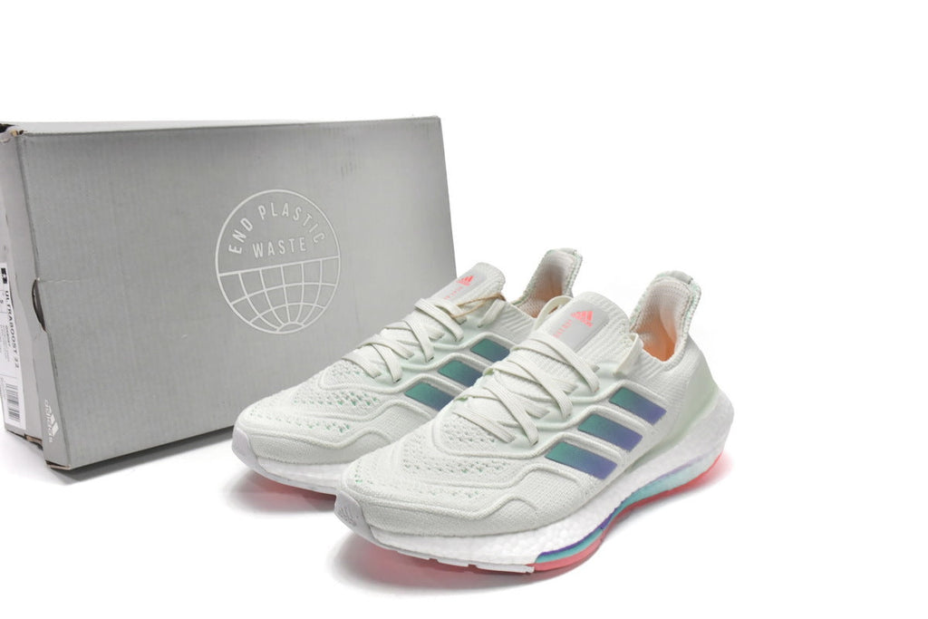 adidas Ultra Boost 22 Heat.RDY Running Shoes in Aqua GX8087 - product image from the listing.